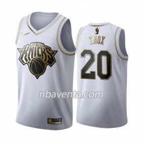 Camiseta Hombre New York Knicks Kevin Knox 20 2019-20 Nike Blanco Golden Edition Swingman